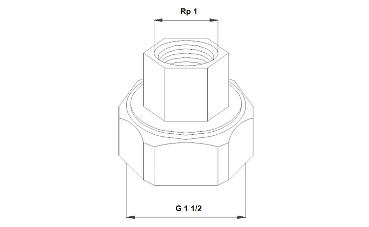 GRUNDFOS Mechanisches Zubehör Verbindungsset - Art. 99672022