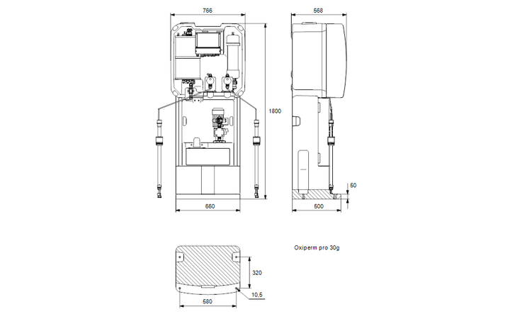 GRUNDFOS Desinfektionsanlage OCD-162-30-N/G1 - Art. 95735179