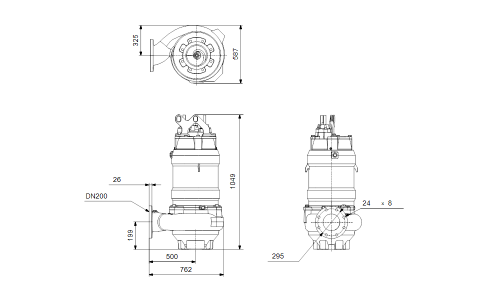 GRUNDFOS Tauchmotorpumpen S1.100.200.200.4.54L.S.245.G.EX.D.615 - Art. 96781853