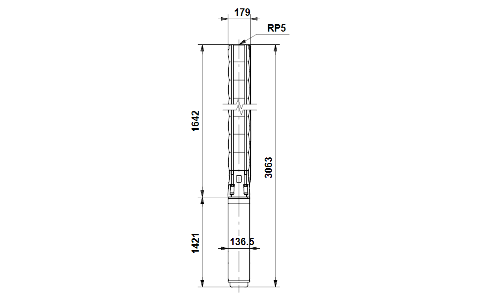 GRUNDFOS Unterwasserpumpen SP 95-9N - Art. 19561909