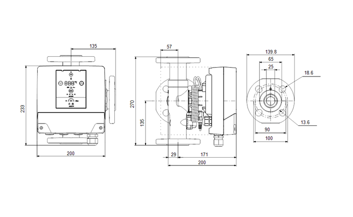 GRUNDFOS Mischkrels MIXIT 32-16 R F- Art. 99508837