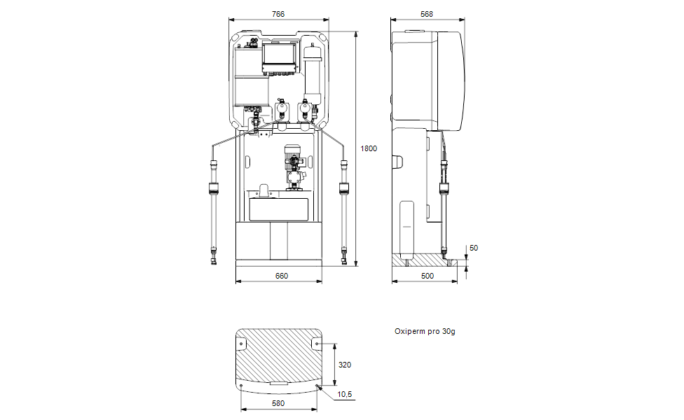 GRUNDFOS Desinfektionsanlage OCD-162-30-N/G2 - Art. 95735180