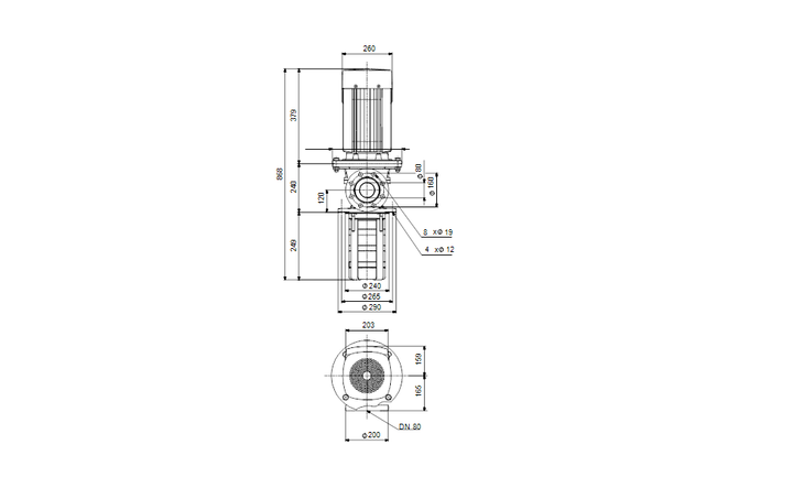 GRUNDFOS Eintauchpumpe MTR 64-2/2-2 A-F-A-HUUV - Art. 98513735