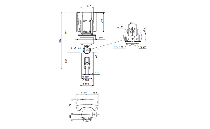 GRUNDFOS Eintauchpumpe MTSE 20-100 R38 DQ-T - Art. 99620876