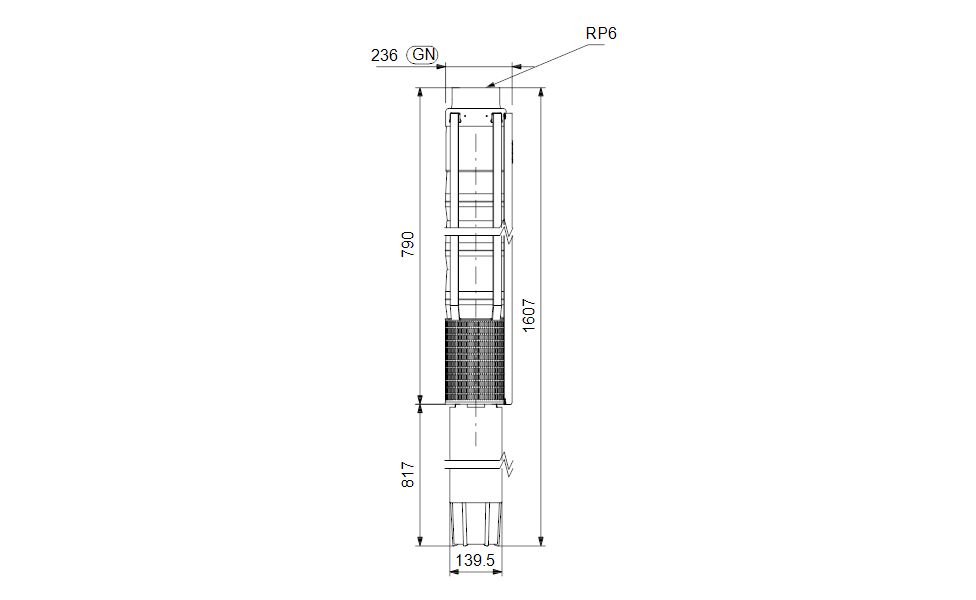 GRUNDFOS Unterwasserpumpen SPE 215-1 - Art. 99890655