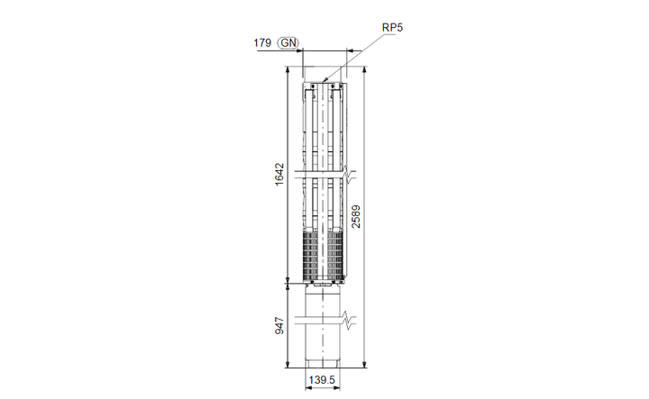 GRUNDFOS Unterwasserpumpen SPE 95-9 - Art. 99890647