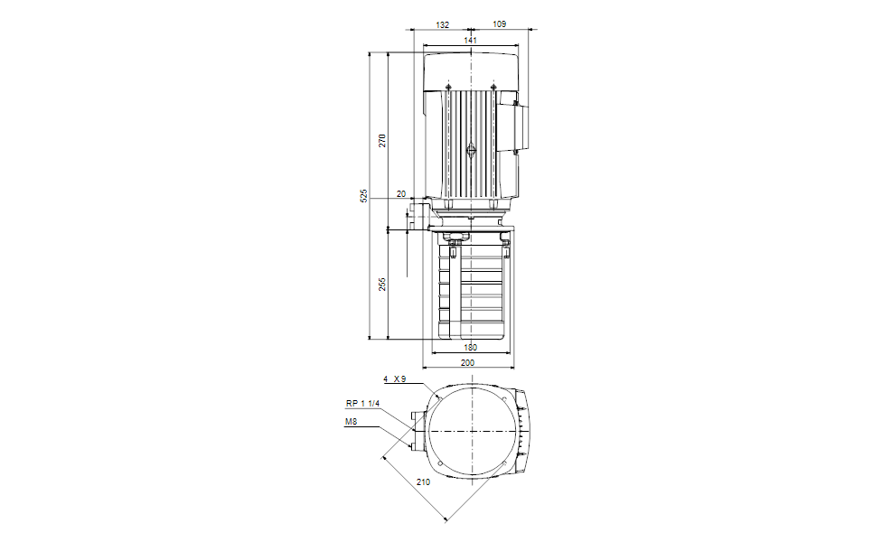 GRUNDFOS Eintauchpumpe MTH 10-6/1 A-M-A-AQQV - Art. 99311720