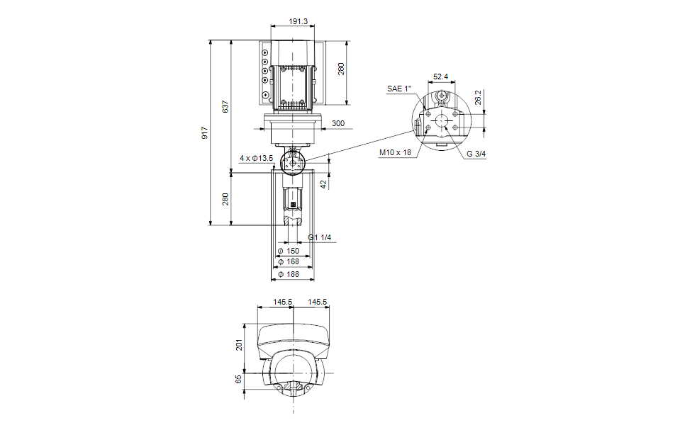 GRUNDFOS Eintauchpumpe MTSE 40-47 R38 DQ-T - Art. 99620910