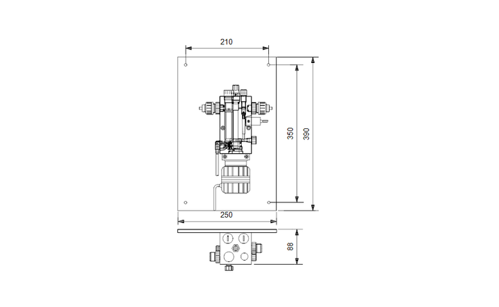 GRUNDFOS Desinfektionssysteme AQC-D11, P-AU-X-X, QS-T-G - Art. 95737681