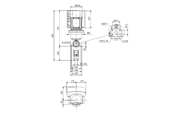 GRUNDFOS Eintauchpumpe MTSE 20-100 R56 DQ-T - Art. 99620908