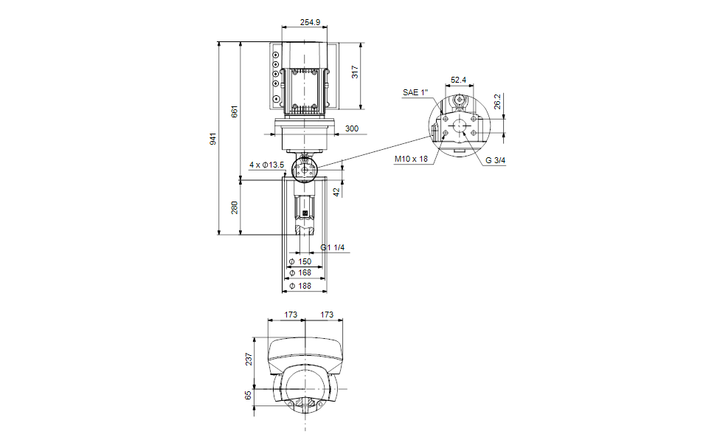 GRUNDFOS Eintauchpumpe MTSE 40-50 R46 DQ-T - Art. 99620926