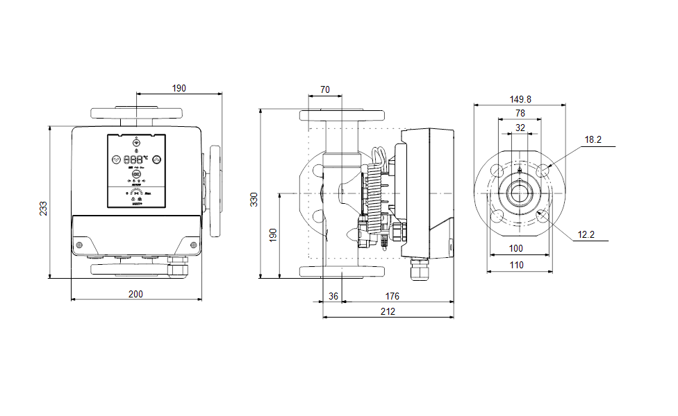 GRUNDFOS Mischkreislösungen MIXIT 40-25 R F - Art. 99508839