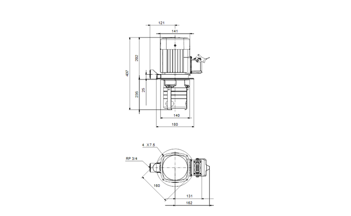GRUNDFOS Eintauchpumpe MTH 2-8/6 A-W-A-AQQV - Art. 98992625