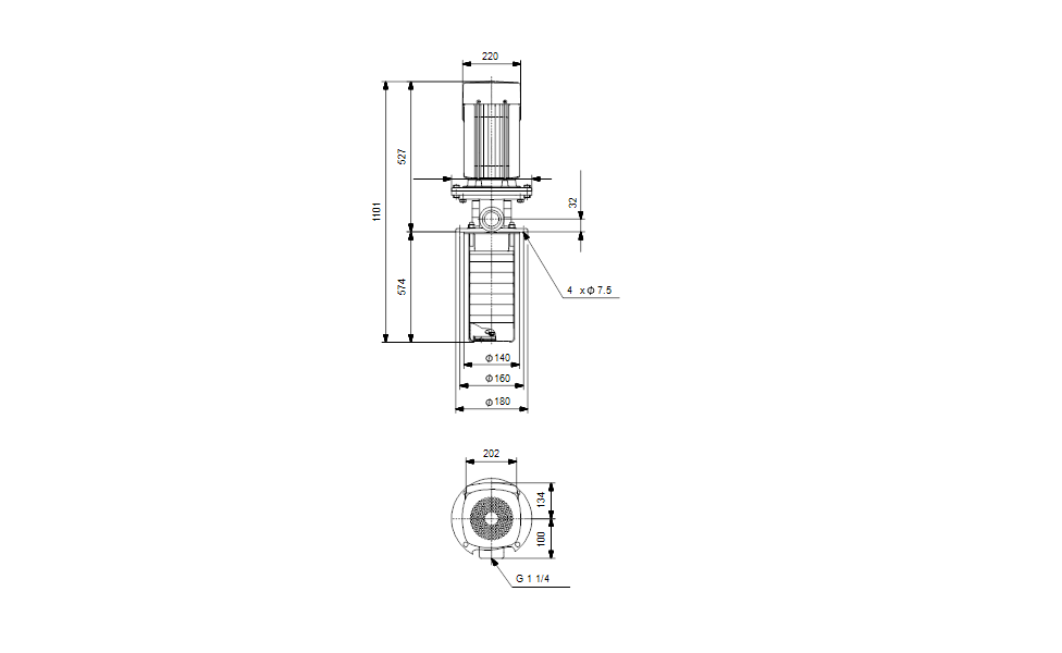GRUNDFOS Eintauchpumpe MTR 8-15/15 A-W-A-HUUV - Art. 98825711