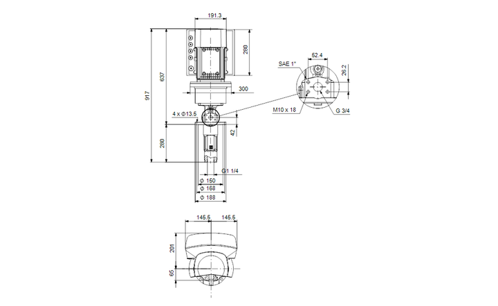 GRUNDFOS Eintauchpumpe MTSE 40-35 R46 DQ-T - Art. 99620925