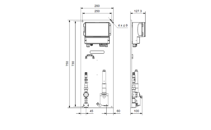 GRUNDFOS Lösungen zum Messen und Steuern DID-1 BF1-PH - Art. 98915665