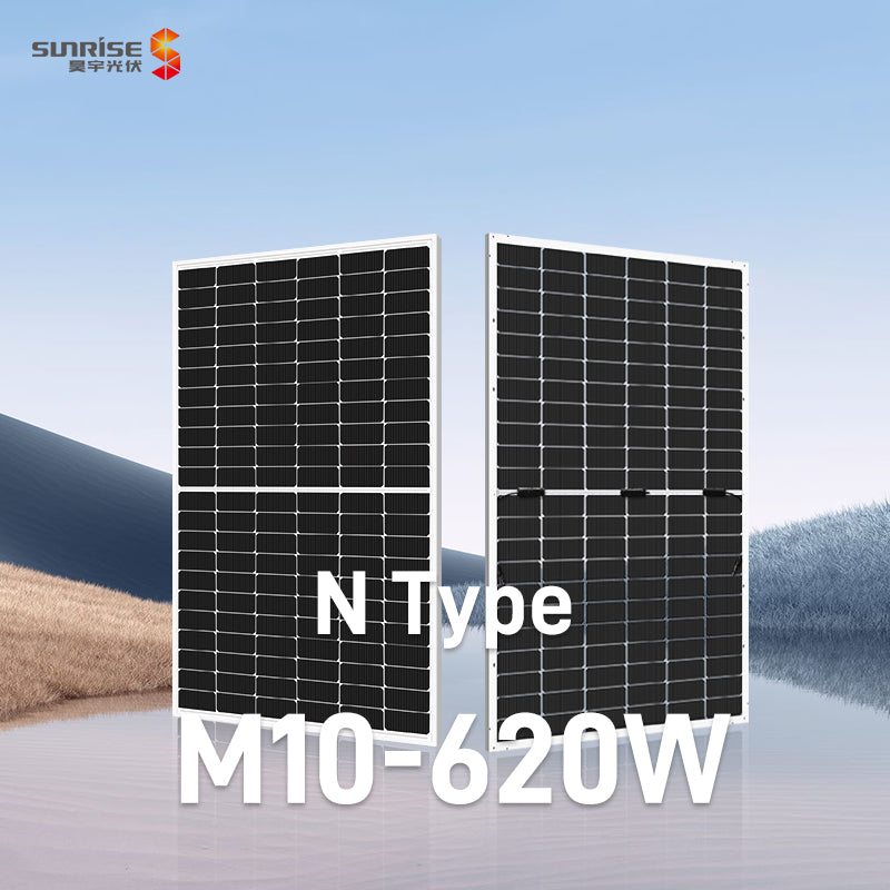 Sunrise Energy Co., Ltd. - Solarmodul - Zeus Series TOPCon G12 600-620W Double Glass Bi... SR-66M605NHLProD - Art. 217398