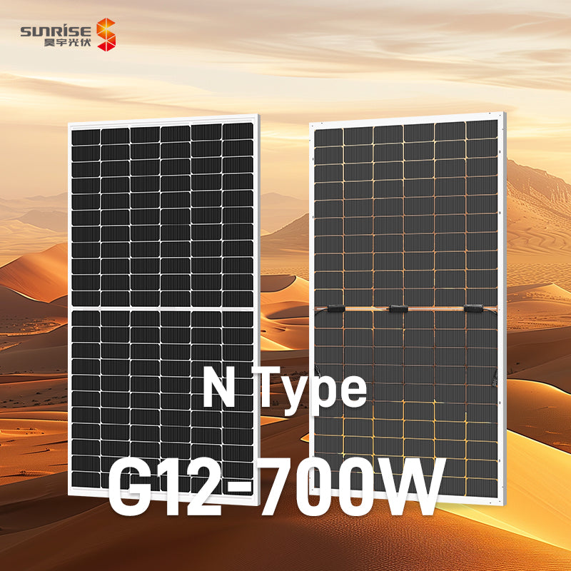 Sunrise Energy Co., Ltd. - Solarmodul - Zeus Series TOPCon G12 685-700W Bifacial SR-66M690NHLProD - Art. 224289