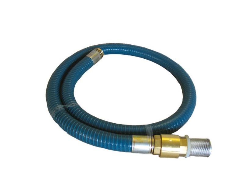 ZUWA Ansauggarnitur für Diesel-/Ölpumpen 1", 1,5 m ölfester Spiralschlauch -Art. 131014