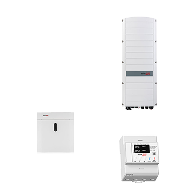 SolarEdge LV-Speichersystem, 4,6 kWh nutzbar, 3-phasig, Home Battery LV 4.6 + SE10K-RWS