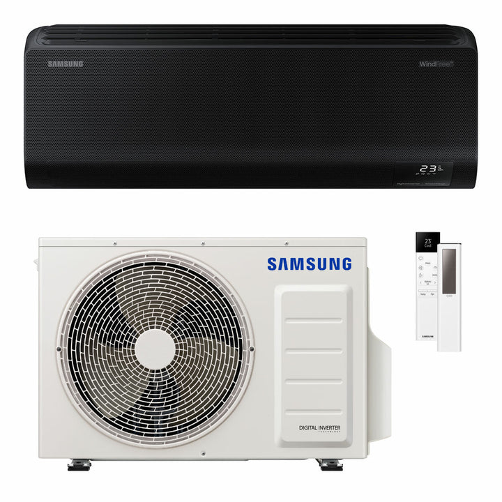 Samsung WindFree Black 7000 BTU – Split-Klimagerät, 2/2,198 kW, R32, A+++/A++, WLAN