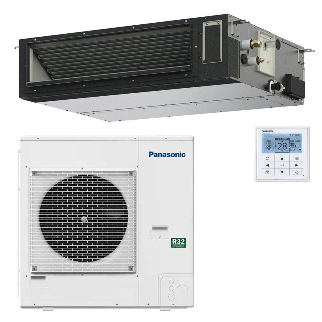Panasonic Kanalgerät PACi NX Standard 34000 BTU – Split-Klimagerät, 9,5/9,5 kW, R32, A++/A