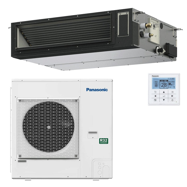 Panasonic Kanalgerät PACi NX Standard 34000 BTU – Split-Klimagerät, 9,5/9,5 kW, R32, A++/A