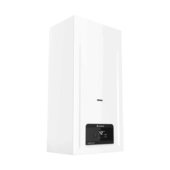 Ariston Akros Plus X camera aperta – Gas-Durchlauferhitzer, 11 l/min, Erdgas, Energieeffizienzklasse A