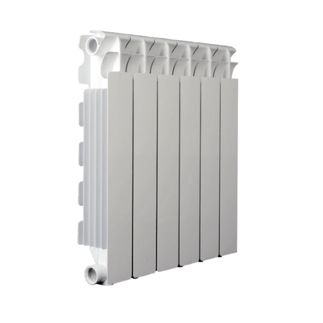 Fondital pressofuso calidor super b4 mm – Säulenheizkörper (Gliederheizkörper), 6 Glieder, Achsabstand 600 mm