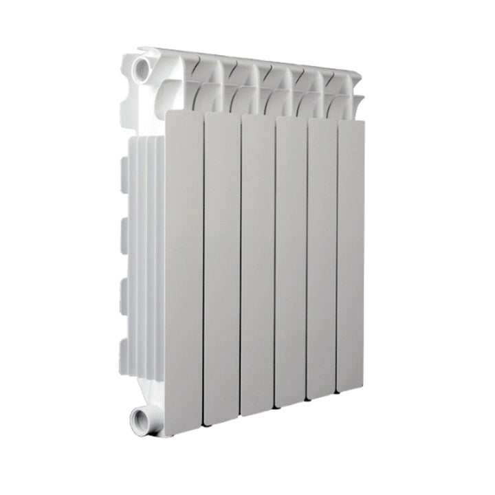 Fondital pressofuso calidor super b4 mm – Säulenheizkörper (Gliederheizkörper), 6 Glieder, Achsabstand 600 mm