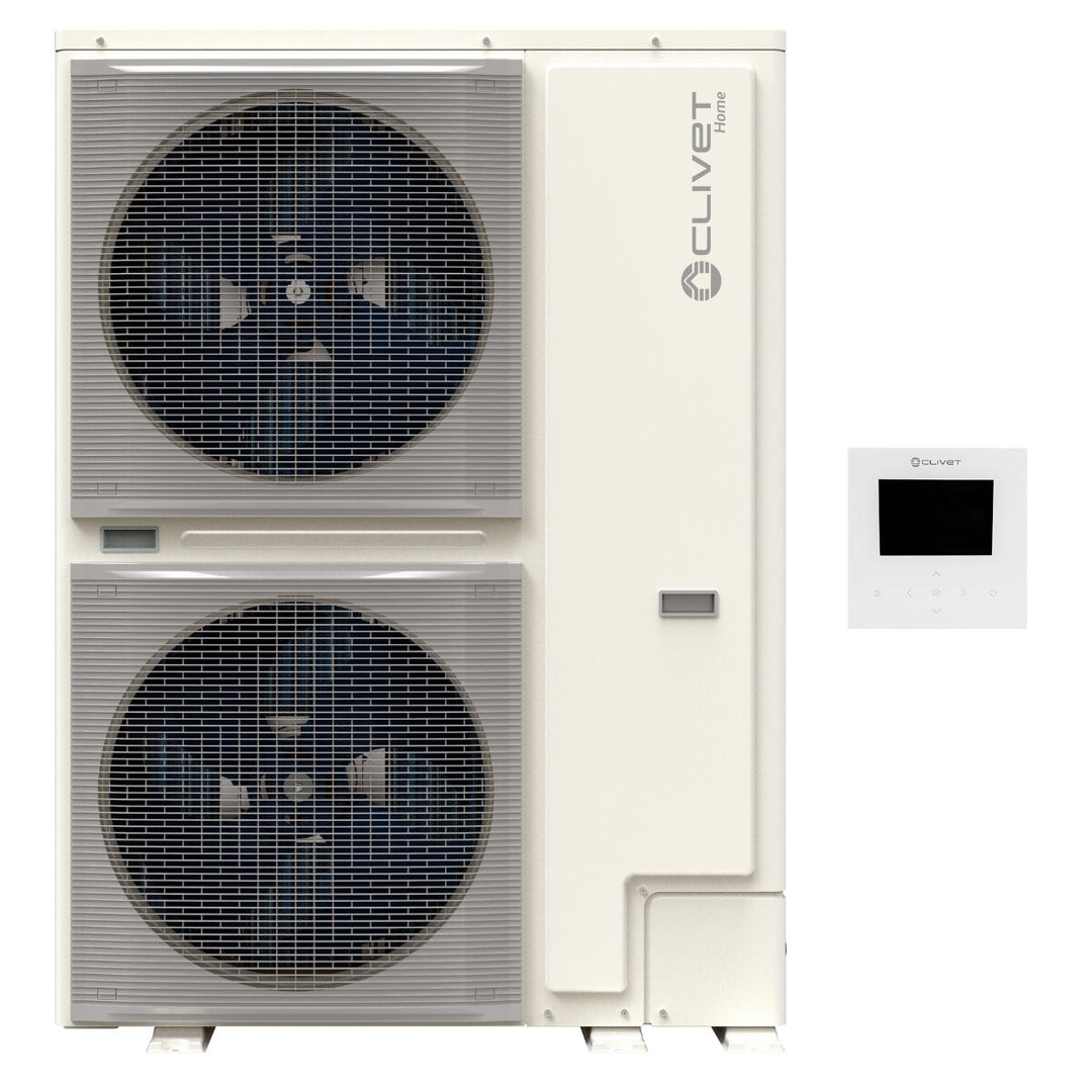 Clivet Edge EVO 2.0 EXC – Luft-Wasser-Wärmepumpe (Monoblock), 18 kW, A+++, Drehstrom, WLAN
