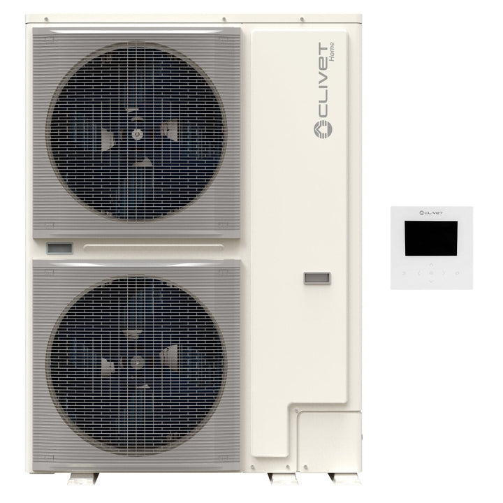 Clivet Edge EVO 2.0 EXC – Luft-Wasser-Wärmepumpe (Monoblock), 18 kW, A+++, Drehstrom, WLAN