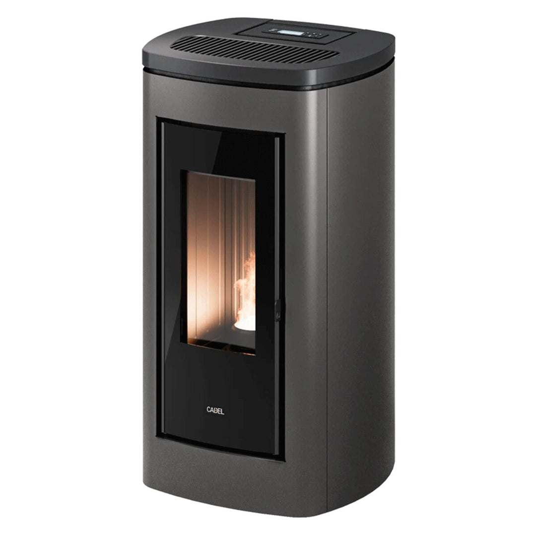 Cadel Eclipse Plus 11 – Pelletofen, 10,5 kW, WLAN, Titan