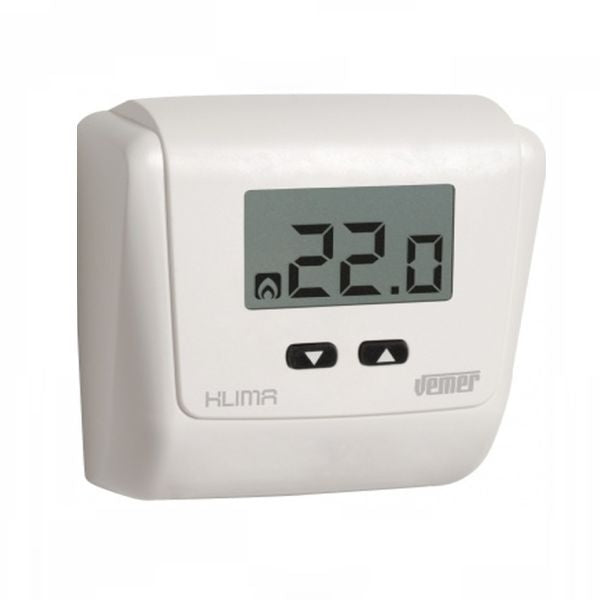 Vemer Digitaler Raumthermostat mit Funkfrequenz klima LCD VE768800