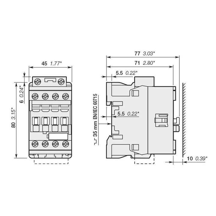 ABB AF09301013 Schütz 250 V