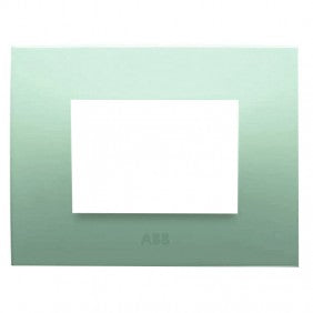 ABB Chiara Platte 3 Module grün pastell 2CSK0313CH Abdeckplatte