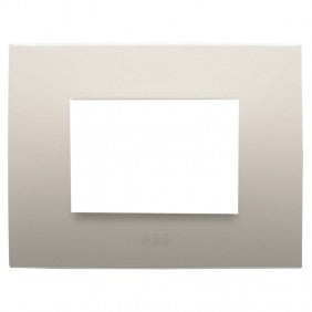ABB Chiara Platte 3 Module Sand 2CSK0302CH Abdeckplatte