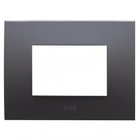 ABB Chiara Platte 3 Module Vulkan 2CSK0304CH Abdeckplatte