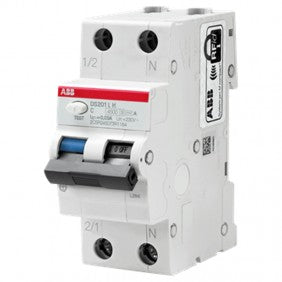 ABB DS201LHC16A30 Fehlerstromschutzschalter 16 A 1P+N 30 mA 4,5 kA