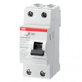 ABB FH20225 Fehlerstrom-Schutzschalter 2P 30 mA AC