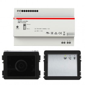 ABB WLK206X Video-Türsprechanlagen-Set für Mehrfamilienhäuser
