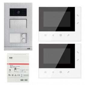 ABB WLK316B Videosprechanlage 4,3" für Zweifamilienhaus