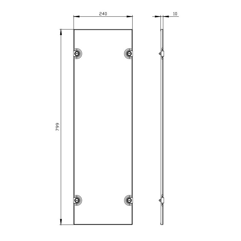 Siemens 8GK96065KK10 Abdeckung Blindabdeckung Zubehör
