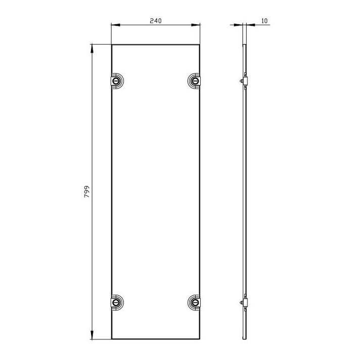 Siemens 8GK96065KK10 Abdeckung Blindabdeckung Zubehör