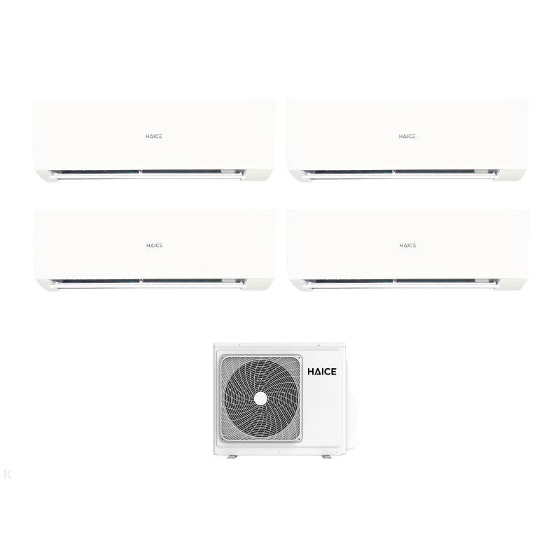 Solarics Haice Mural Max DC5 - 12000 + 12000 + 12000 + 12000 - Ext. Hcdo-04MT30DC4 – AC Multisplit Set (4x1)