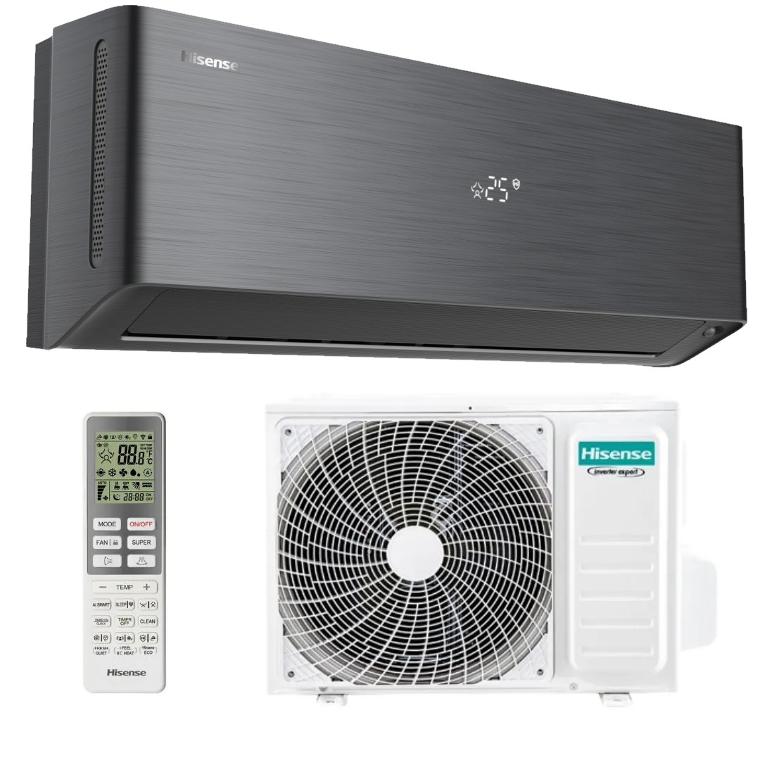 Hisense QH35XV4B – AC Monosplit-Wandbild Energy Pro X Schwarz