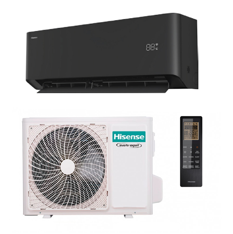 Hisense HB70KW0B – AC Monosplit Wandgemälde Uni Pure Black