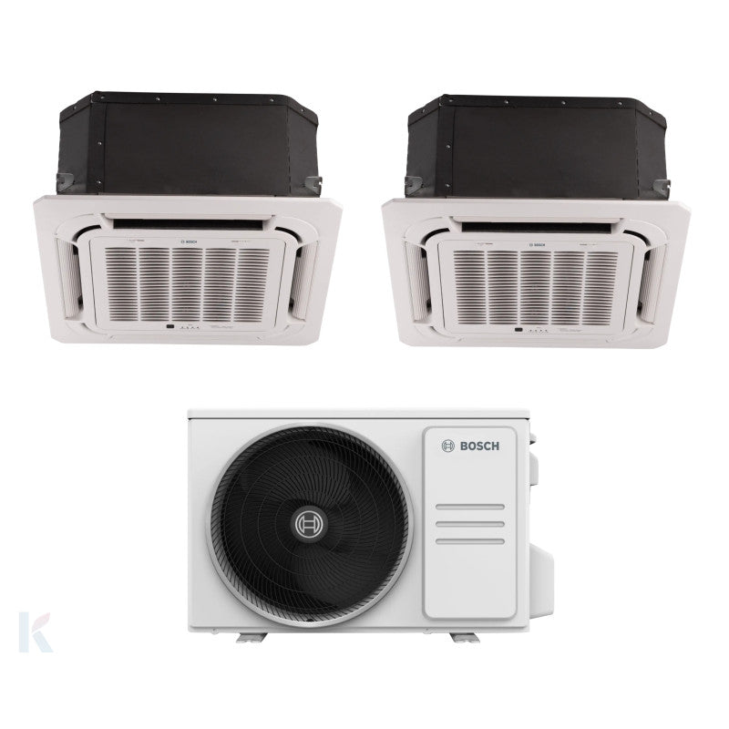 Solarics Bosch Cassette Climate 5000i - 9000 + 12000 - Ext. M 53/2 – AC Multisplit Set (2x1)