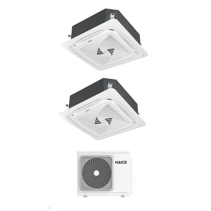Solarics Haice All Flow Cassette DC4 - 12000 + 12000 - Ext. Hcdo-02MT18DC4 – AC Multisplit Set (2x1)