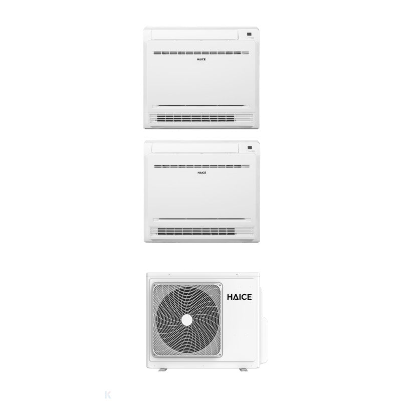 Solarics Haice Double Flow Console - 18000 + 18000 - Ext. Hcdo-04MT30DC4 – AC Multisplit Set (2x1)